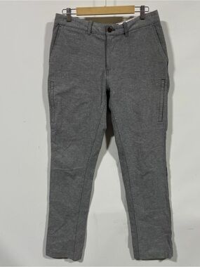 Nifty Genius Men's Slim Gray Chino Pants